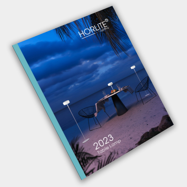 HORLITE 2023-Catalogus Tafellamp voor buiten