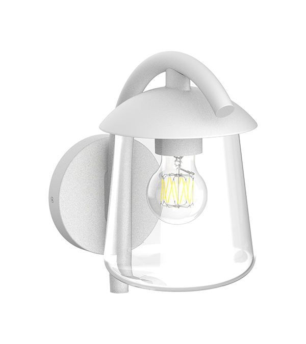 Parrot Bend glazen wandlamp met platte bovenkant HR60673 Parrot Bend glazen wandlamp met platte bovenkant HR60673