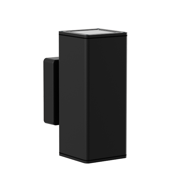 Tweewegwandlamp met vierkante buis HR60336 Tweewegwandlamp met vierkante buis HR60336