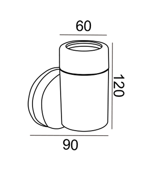 Telescoop Wandlamp HR60255 Telescoop Wandlamp HR60255