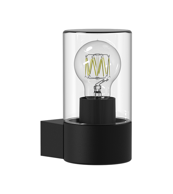 Ronde glazen wandlamp met enkele kop HR60463 Ronde glazen wandlamp met enkele kop HR60463