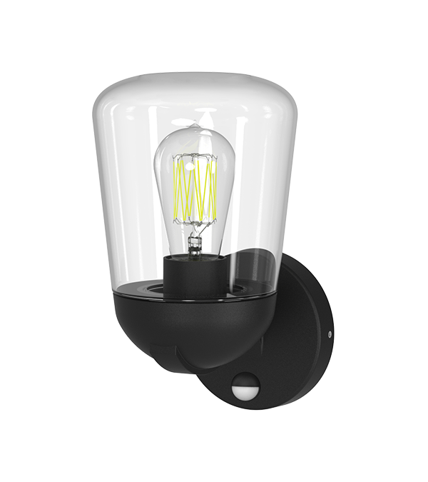 Inductiewandlamp met glazen afdekking met platte bovenkant HR60112S Inductiewandlamp met glazen afdekking met platte bovenkant HR60112S