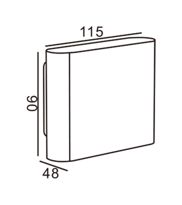 Oplaadbank X Wandlamp HR60742 Oplaadbank X Wandlamp HR60742