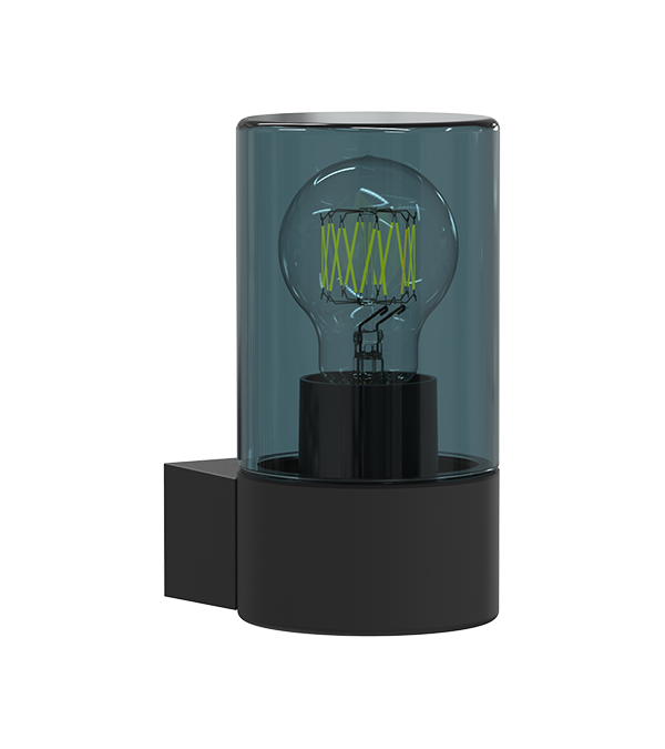 Ronde glazen wandlamp met enkele kop HR60463 Ronde glazen wandlamp met enkele kop HR60463