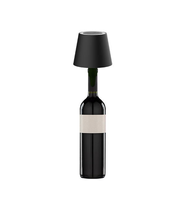 Schaduwtype wijnflesoplaadbureaulamp HR95045 Schaduwtype wijnflesoplaadbureaulamp HR95045